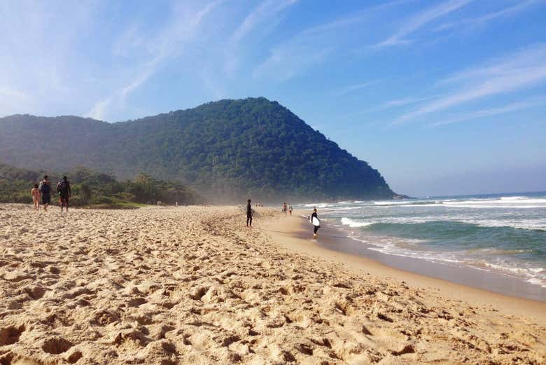 Surfisti a Praia Branca