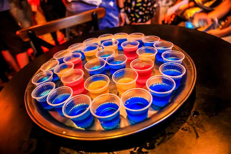 ¡Ronda de chupitos!