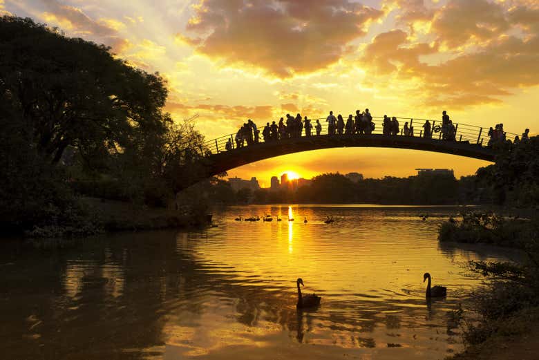 Un tramonto romantico