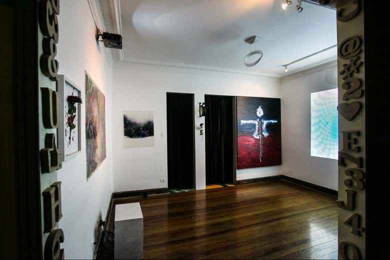 Una de las salas de la galería