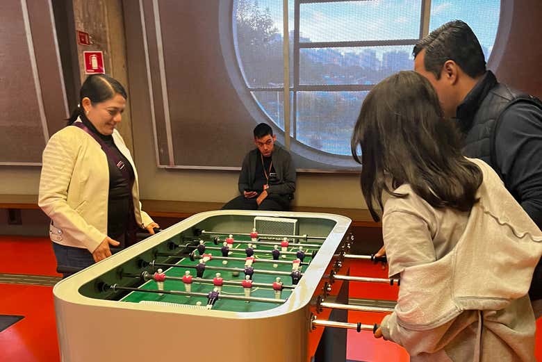 Divertíos interactuando en las zonas de juego del museo