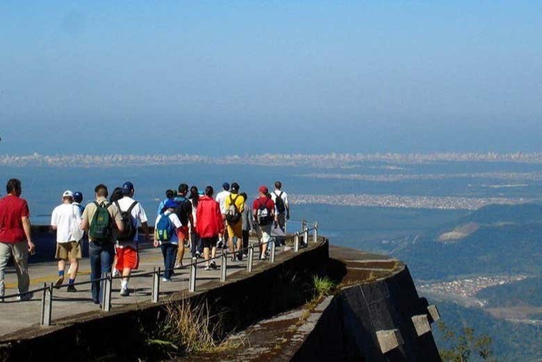 Randonnée dans la Estrada Velha de Santos