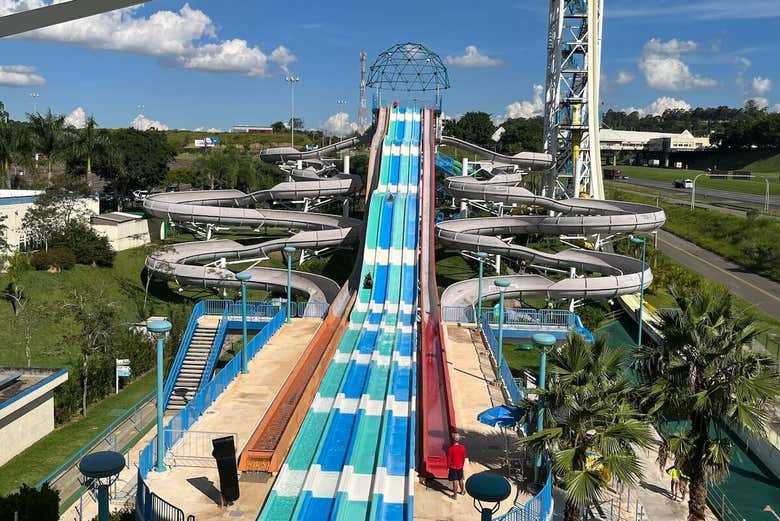 Slide down exciting slides