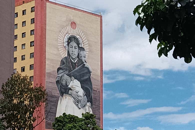 Rincones del barrio con murales