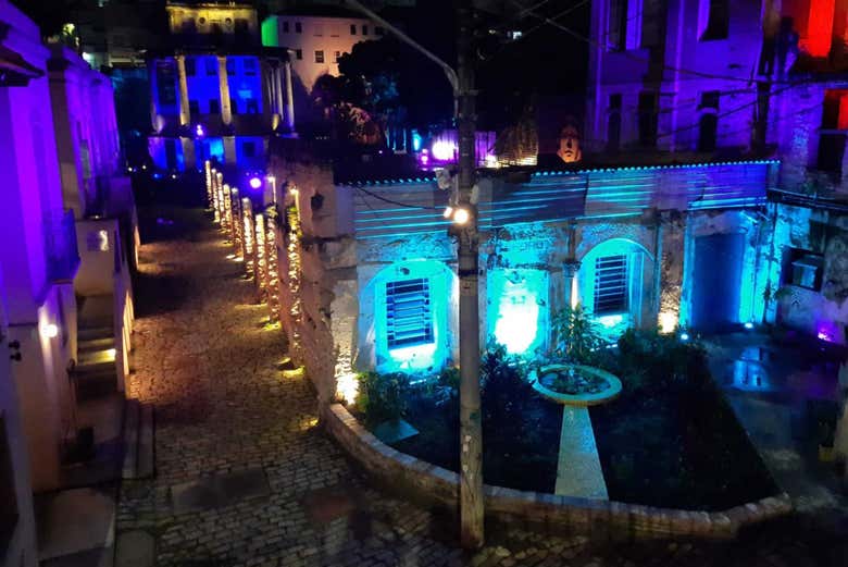 Poderemos contemplar a Vila Itororó iluminada