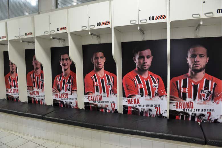 Vestiários do São Paulo FC