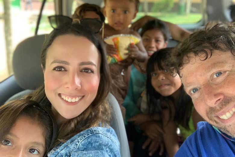 Rumo à aldeia guarani