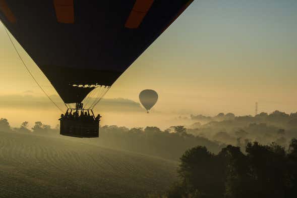 Passeio de balão por Boituva