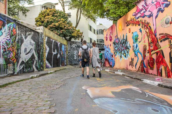 Tour de bares y arte urbano por Vila Madalena