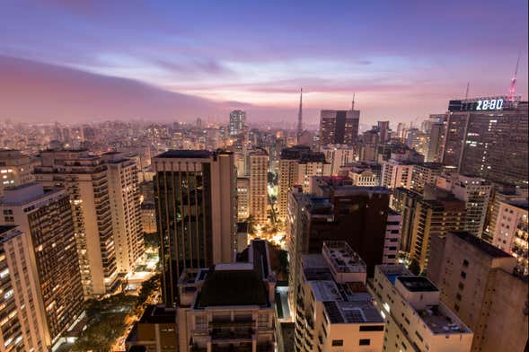 Tour nocturno privado por Sao Paulo