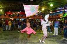 Visita privada a un ensayo de una escuela de samba