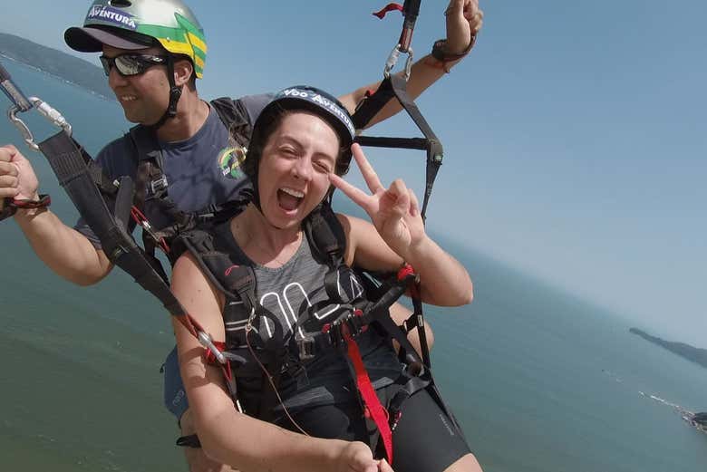 Have a blast on this paragliding adventure!