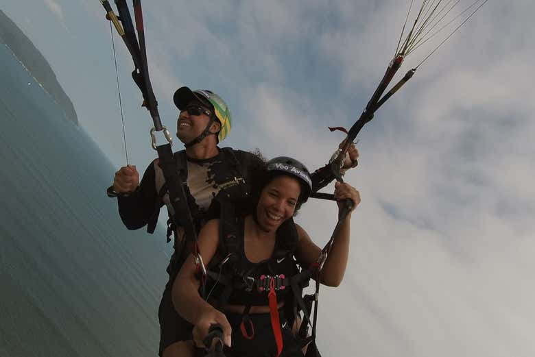 Paraglide over the sea!