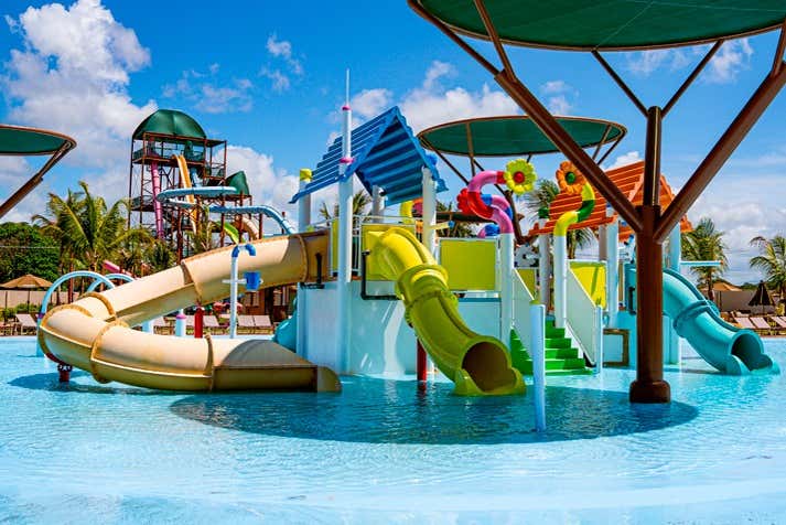 Tendréis diferentes espacios en los que divertiros