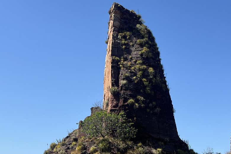Columnas rocosas en la Capadocia Nordestina