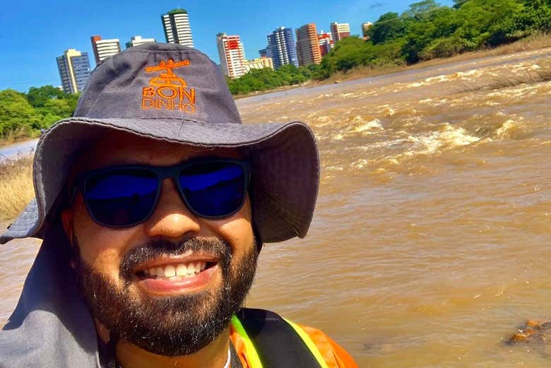 Foto en el río Poti