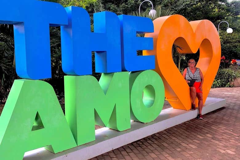 Letrero en Teresina