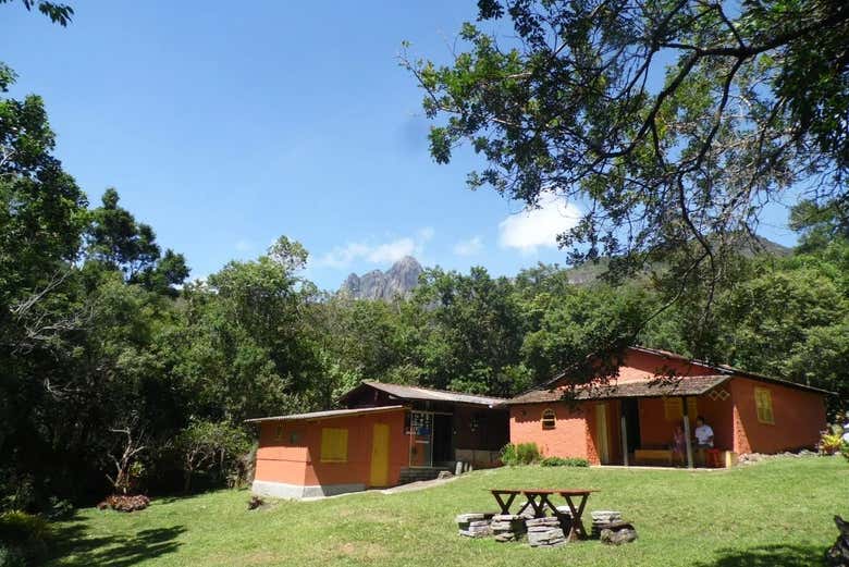 Uno de los refugios donde dormiremos