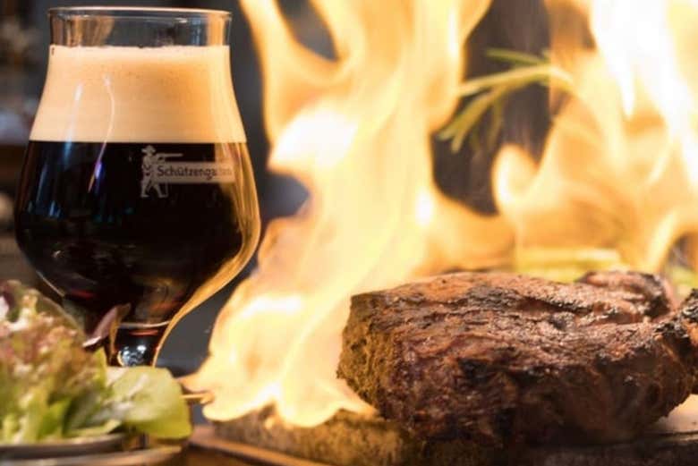 Un delicioso churrasco