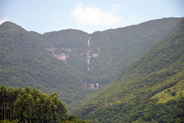 Panoramica su Três Forquilhas