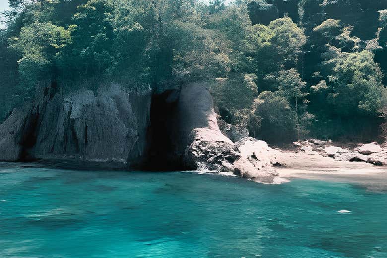 Gruta marina en Ubatuba