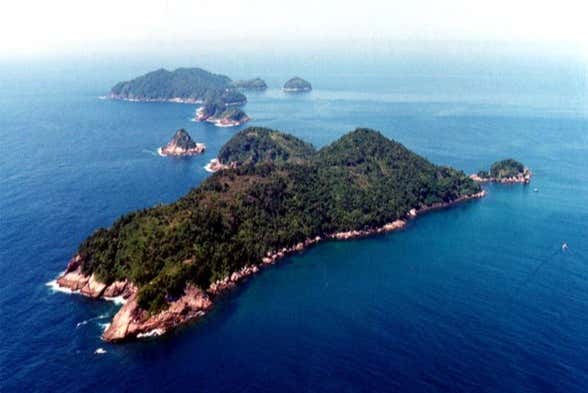 Passeio de escuna pelas ilhas da Couve e do Prumirim