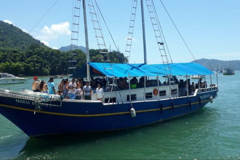Barco en el que realizaremos la excursión