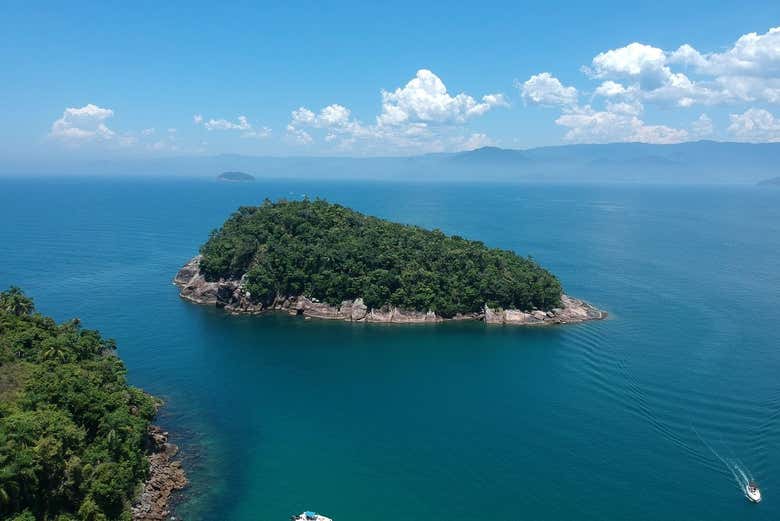 Durante o passeio veremos lugares paradisíacos