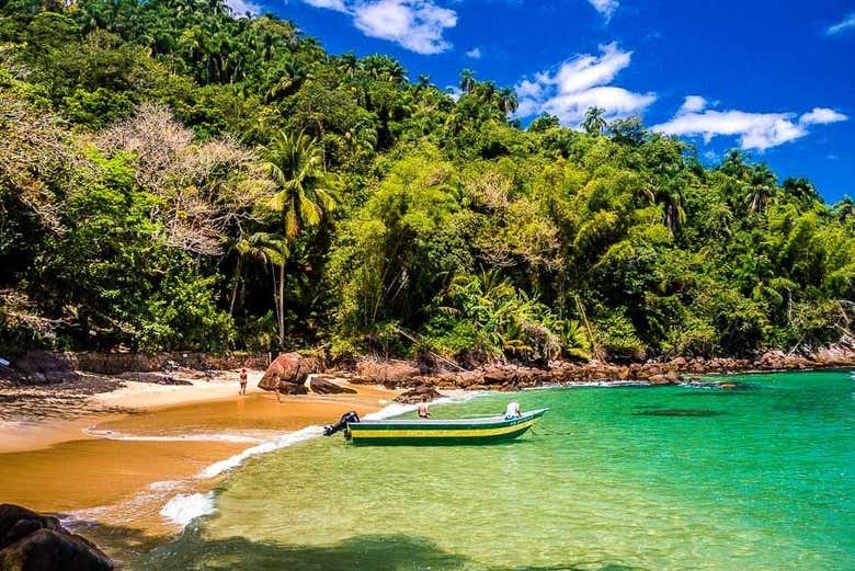 Paisagem paradisíaca