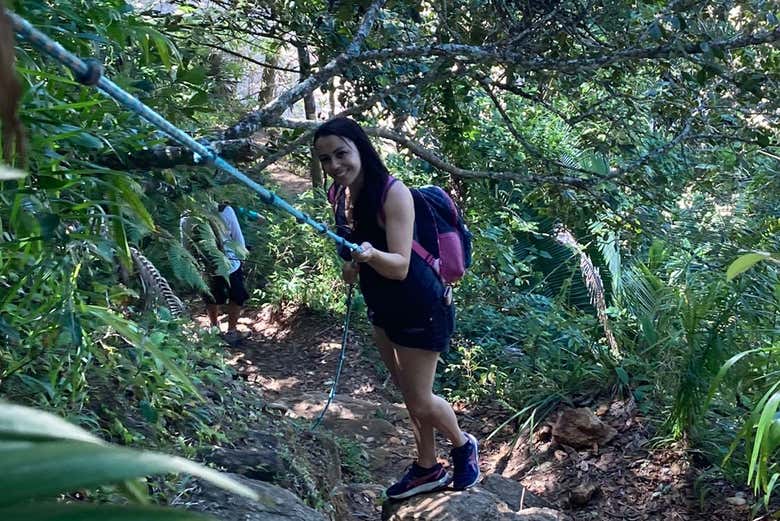 Hiking along the beaches of Ubatuba
