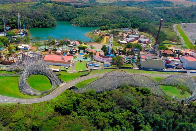 Panorâmica do Hopi Hari