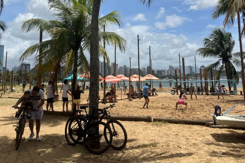 Pasaremos por diversas playas de arena fina