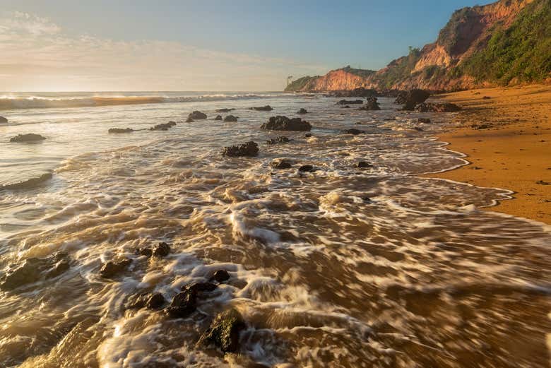Pasaremos por la playa de Nova Almeida