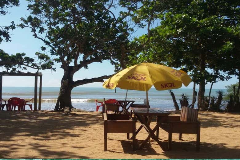 Playa de Manguinhos, el principal arenal de Serra