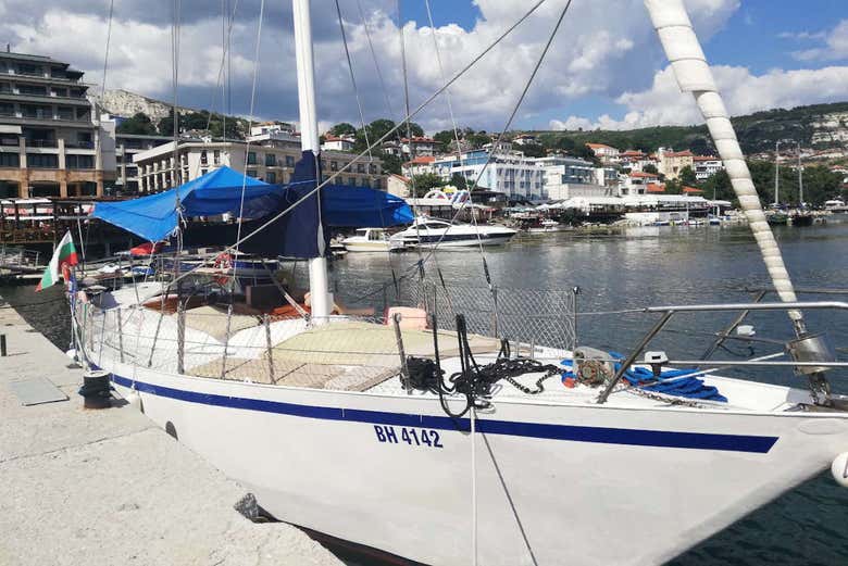 En el puerto de Balchik