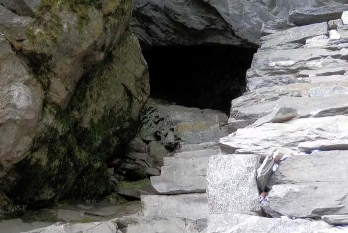 Accesso alla grotta di Ivan Rilski