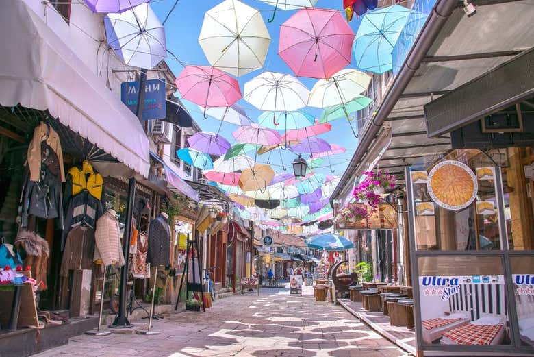 Antiguo bazar de Skopje