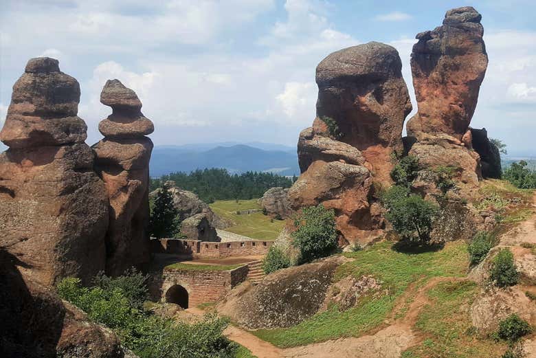 Lateral de la fortaleza de Belogradchik