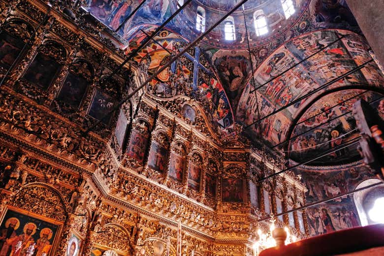 Interior del monasterio
