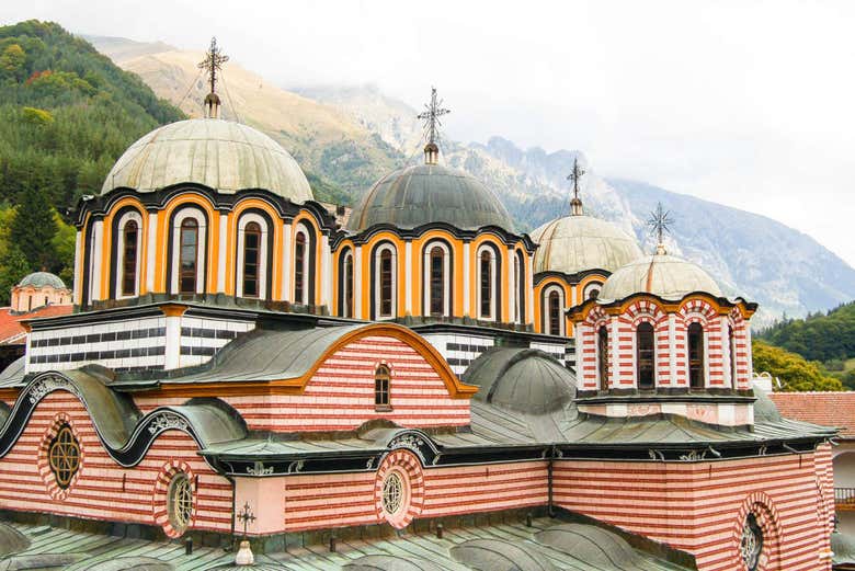 Un détail du monastère