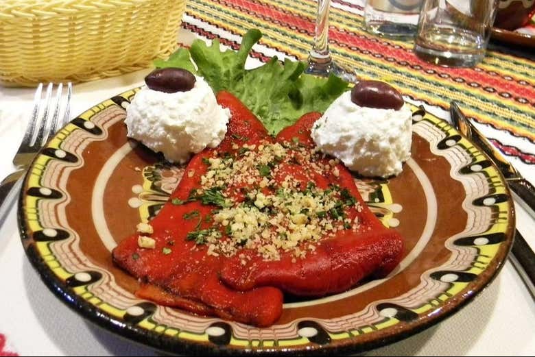 Un piatto tradizionale bulgaro