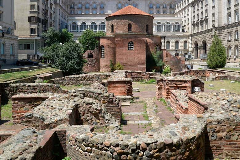 Les ruines de Serdica