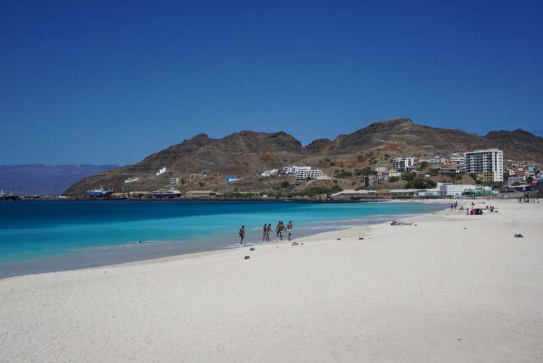 Explore Mindelo's beaches