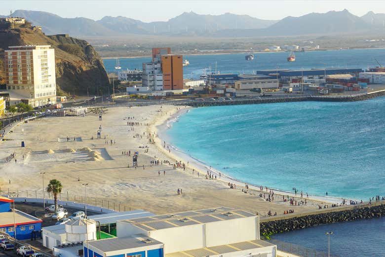Explore the beautiful beaches in Mindelo