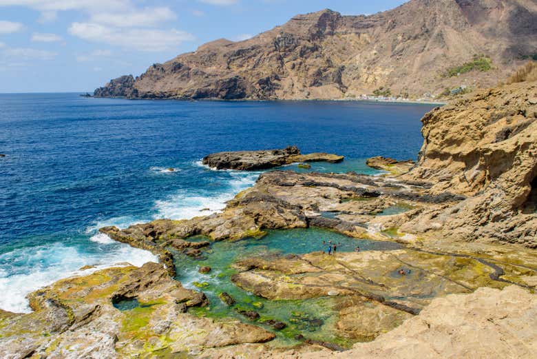 Le paysage de Fajã d'Agua