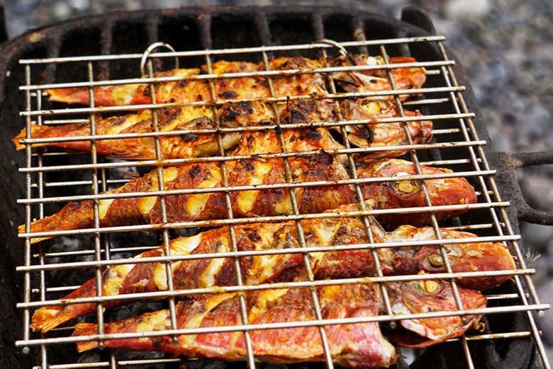 Grilled fish
