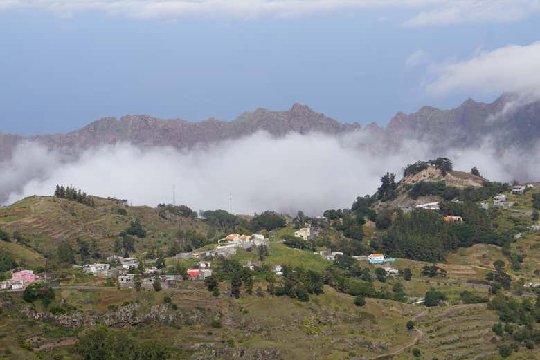 Landscapes of the island of Santo Antão