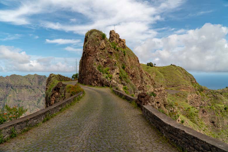 Formação rochosa Delgadinho