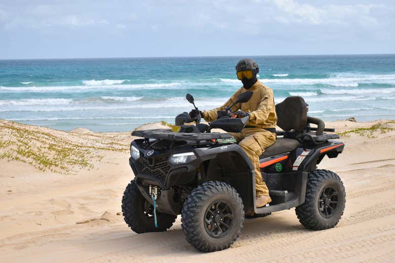 Recorriendo Boa Vista en quad