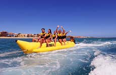 Banana boat na ilha do Sal